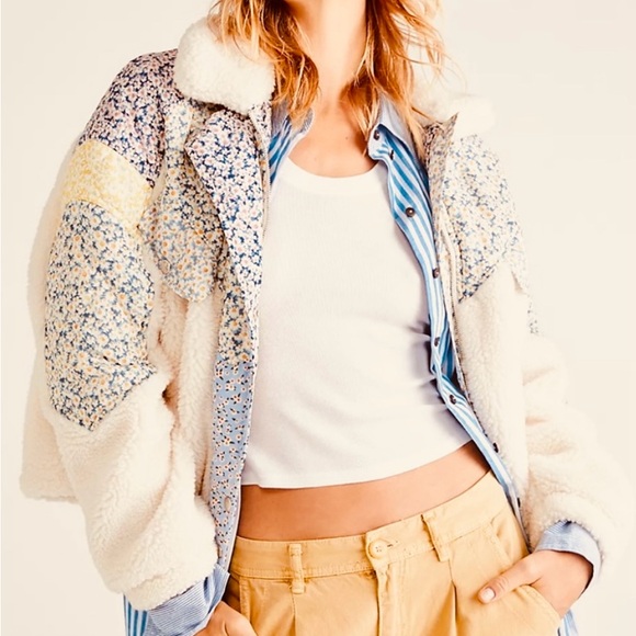 Coat Sherpa BlankNYC Women’s Size XL NWT - Picture 6 of 11